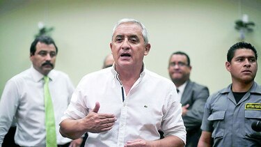 Juez suspende audiencia con Otto Pérez Molina