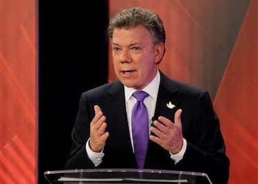 Santos juega la carta de la paz para ganar reelección en Colombia