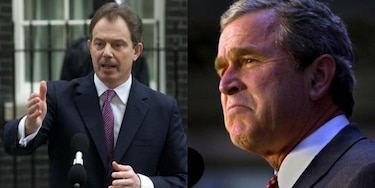 Divulgarán las conversaciones entre Blair y Bush sobre la invasión de Irak