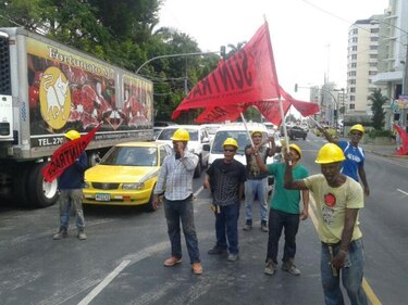 Suntracs sale a las calles y pide un acuerdo con empresarios