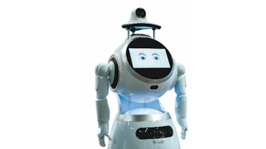 Robot anti Covid-19 en Bélgica