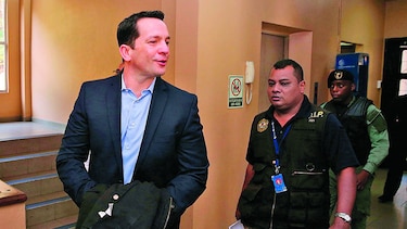 Fianza de $50 mil para Ferrufino y Lymberópulos