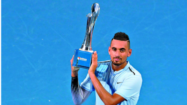 Kyrgios gana torneo de tenis de Brisbane