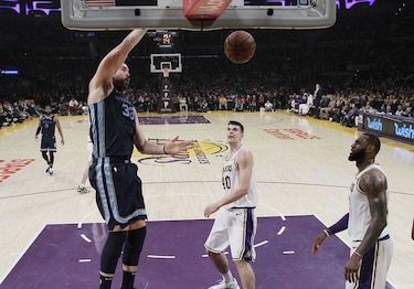 Grizzlies cortan mala racha; vencen a Lakers