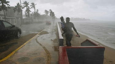 Huracán María azota las Islas Vírgenes y el balance de muertos sube a dos