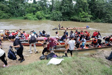 El 62.2% de los migrantes que han cruzado la selva de Darién este año son venezolanos