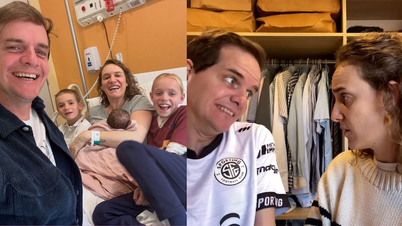 Los comediantes argentinos Jero Freixas y Jose de Cabo anuncian el nacimiento de su hija 