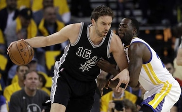 Gasol asegura que los Spurs saldrán agresivos