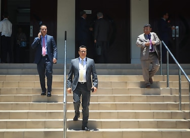 Mauricio Cort se presenta en el juicio de Blue Apple, como testigo de la fiscalía