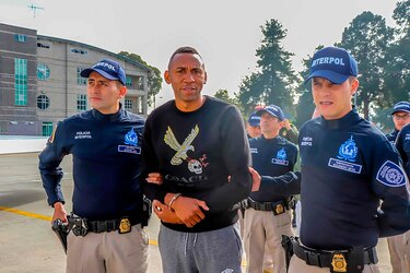 Exfutbolista de la selección de Colombia es extraditado a EU por tema de narcotráfico