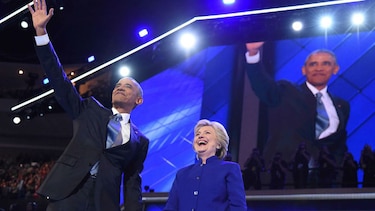 Barack Obama le entrega la batuta a Hillary Clinton: ahora es el turno de ella