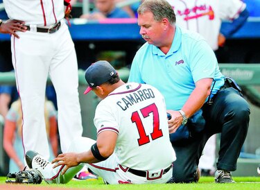 Camargo, a la lista de lesionados