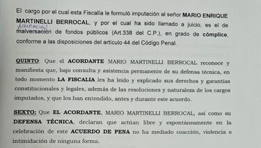 Mario Martinelli se declara confeso del delito del peculado; deberá devolver $2.3 millones