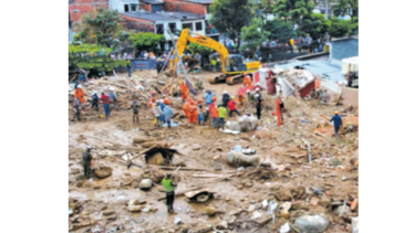 Deslizamiento de tierra deja al menos 11 muertos en Colombia