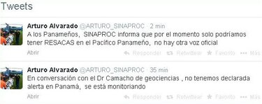 Sinaproc dice que no se ha emitido alerta tras sismo en Chile