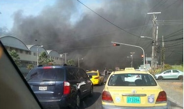 Colón: Incendio forestal en Villa del Caribe