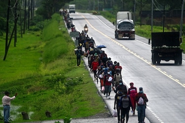 Pandemia redujo la migración mundial en un 30%, según la ONU