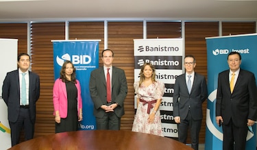 Mauricio Claver-Carone, Presidente del Banco Interamericano de Desarrollo realiza visita de cortesía a Banistmo