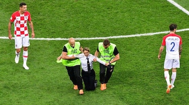 Sancionarán a guardias del Mundial por incidente en la final