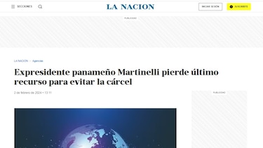 Así titularon los medios internacionales la condena de Ricardo Martinelli