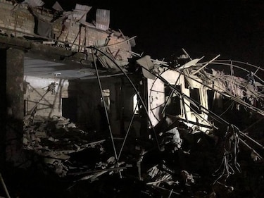 Bombardeo en una zona residencial de la segunda ciudad de Azerbaiyán