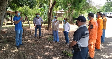 Aislan 30 viviendas en Cabuya de Parita donde residen contagiados con el virus