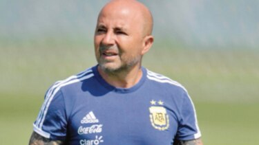 Presidente de la federación se reúne con Sampaoli