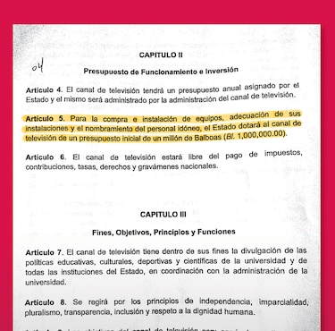 Unachi cabildea su canal de televisión en la Asamblea Nacional