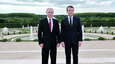 Macron y Putin tuvieron un diálogo ‘franco’ en París