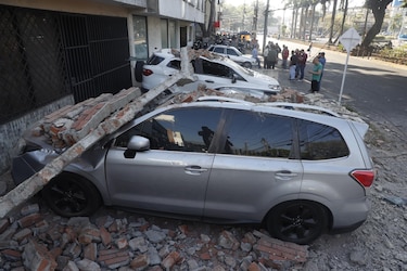Heridos y edificios derrumbados en la ciudad colombiana de Quibdó por el terremoto