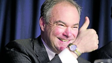 Kaine será compañero de fórmula de Clinton