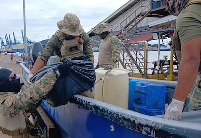 Senan decomisa 287 kilos de cocaína cerca de isla de Punta Coco