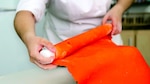 Detalles de un dulce con ‘fondant’