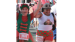 Nutrida concurrencia en Santas Race