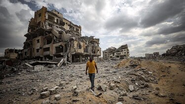 Las imágenes de satélite que muestran que Israel ha destruido al menos 1,500 edificios en Gaza desde el inicio del alto el fuego