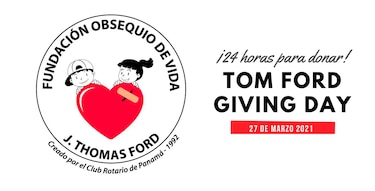 Este sábado es el Tom Ford Giving Day