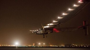 El avión solar llega a la India en la segunda etapa de su vuelta al mundo