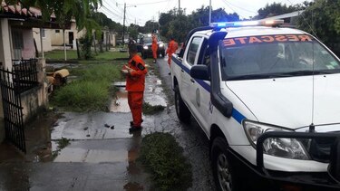 Siete viviendas afectadas tras fuertes lluvias en Las Tablas