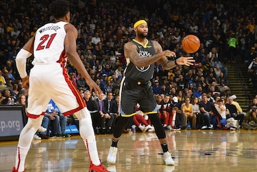 Los campeones Warriors vencen en dramático partido al Heat