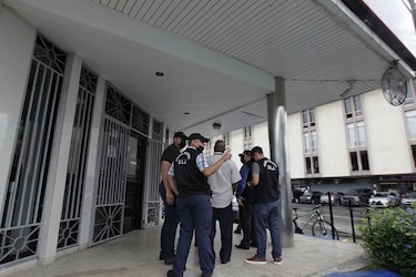 Robo en el Banco Nacional: revisan sistema de seguridad