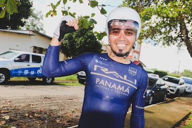 Bolívar Espinosa está a un paso de ser el campeón de la Vuelta Ciclista Internacional a Chiriquí