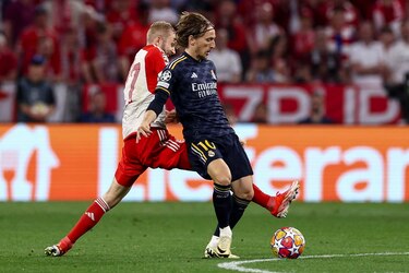 Modric se convierte en el jugador de más edad en jugar en Liga con el Real Madrid