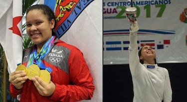 Mariadni Batista también logra triple dorado; Aicardi domina en esgrima