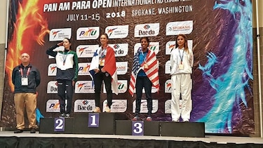 Carolena Carstens gana oro en el Panamericano