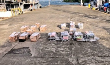Un alemán y dos colombianos capturados en velero cargado de cocaína en Panamá