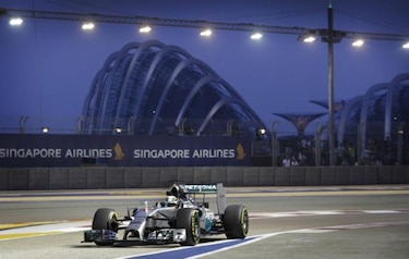 Hamilton, el más rápido en segunda sesión de entrenamientos