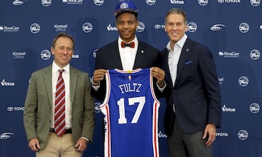 76ers toman a Fultz y Lakers se van con Ball en 'draft' de la NBA