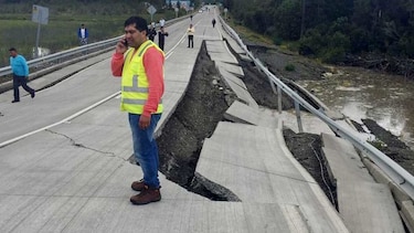 Sismo de 7.7 sacude el sur de Chile