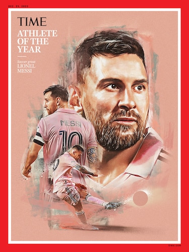 La revista ‘TIME’ elige a Lionel Messi como el deportista del año