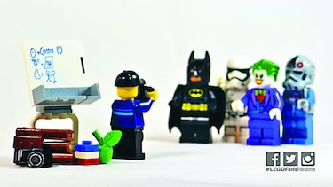 Entre Lego y las fotografías